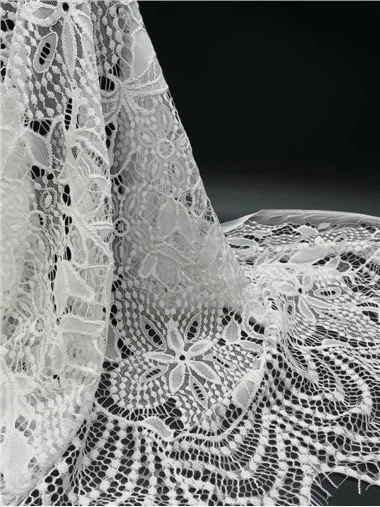 Szempilla csipke szövet